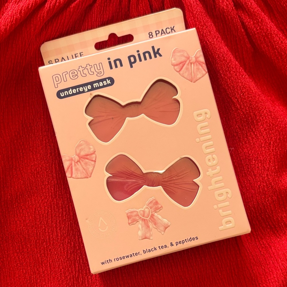 Spa life Pretty in Pink Undereye Masks - Pink